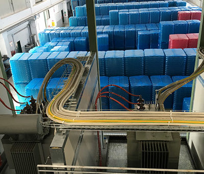 Nuova cabina elettrica di trasformazione e distribuzione energia elettrica